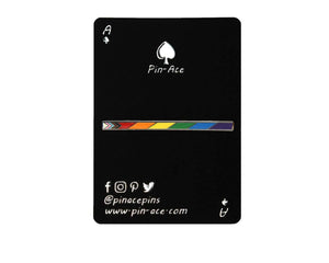 Progress Pride Bar Pin - Pin-Ace