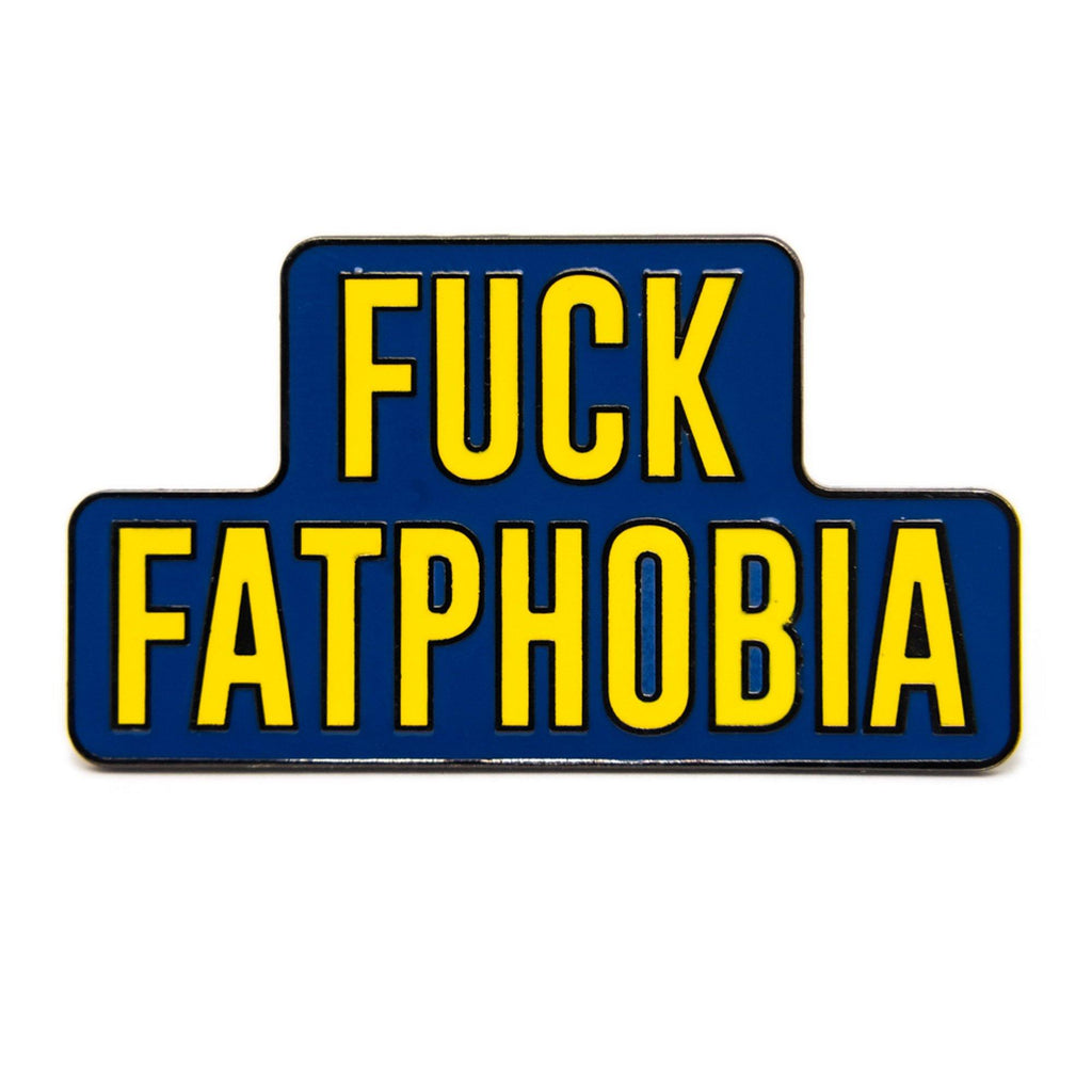 Fuck Fatphobia Enamel Pin Badge Chub Bear Chaser Body Diversity Gift For Him/Her - Pin Ace