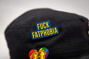 Fuck Fatphobia Enamel Pin Badge Chub Bear Chaser Body Diversity Gift For Him/Her - Pin Ace