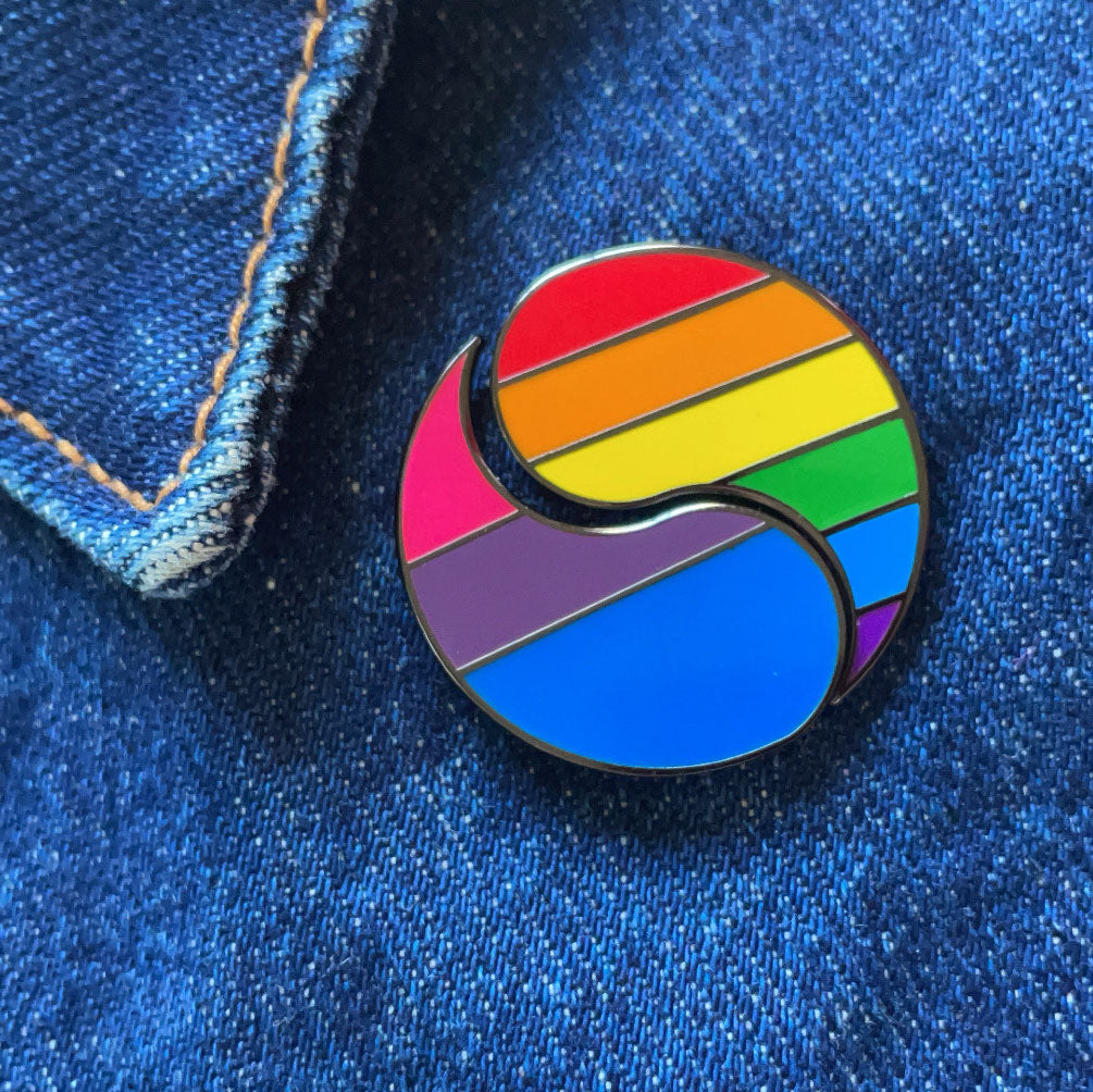 Customizable Pride Pin (Single Half)