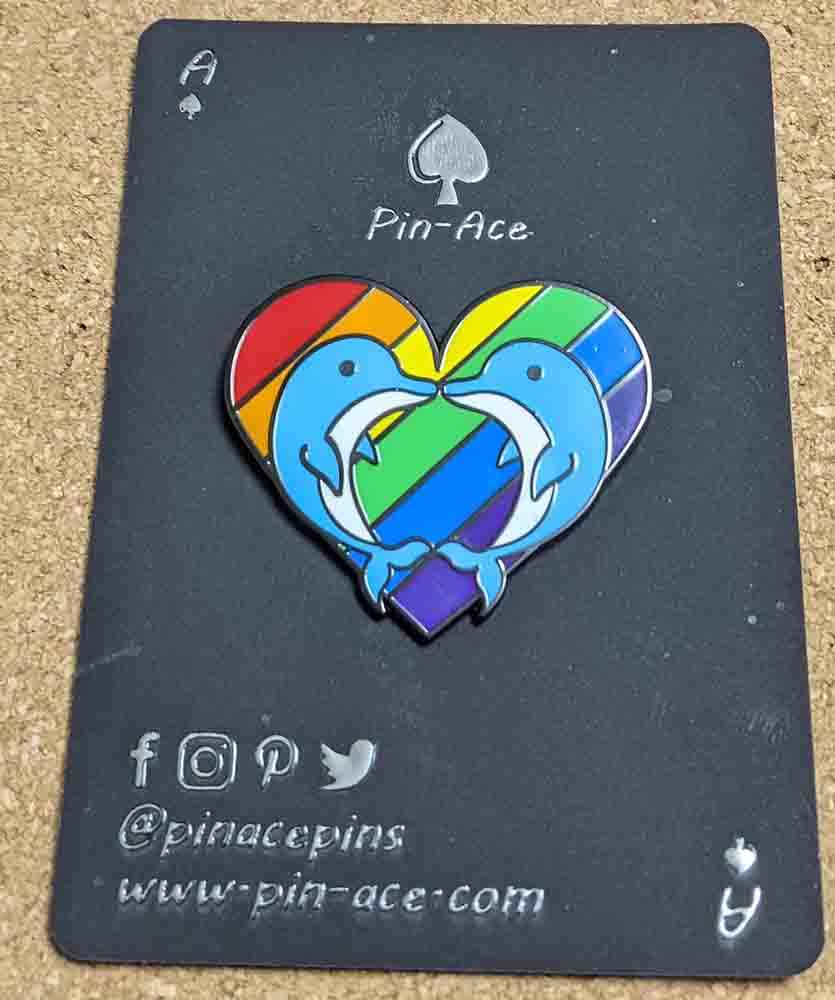 Pride Animal Collection: Dolphins - Pin-Ace